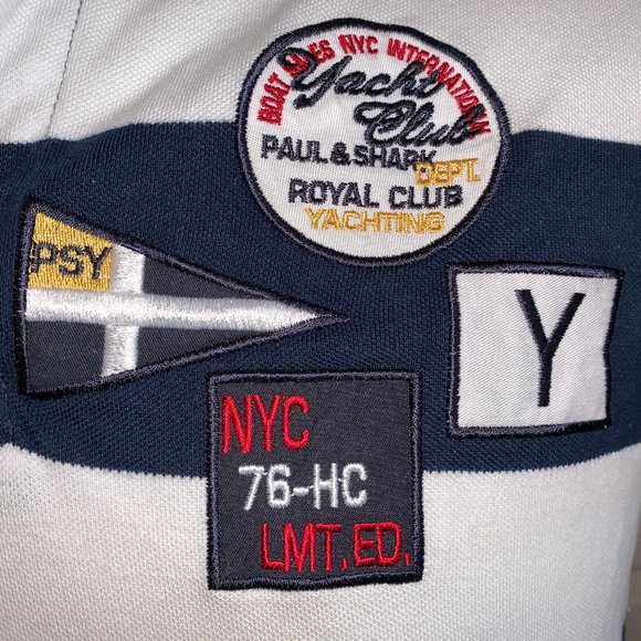 PAUL & SHARK LIMITED EDITION YACHT CLUB POLO SHIRT $175 - Picture 4 of 10